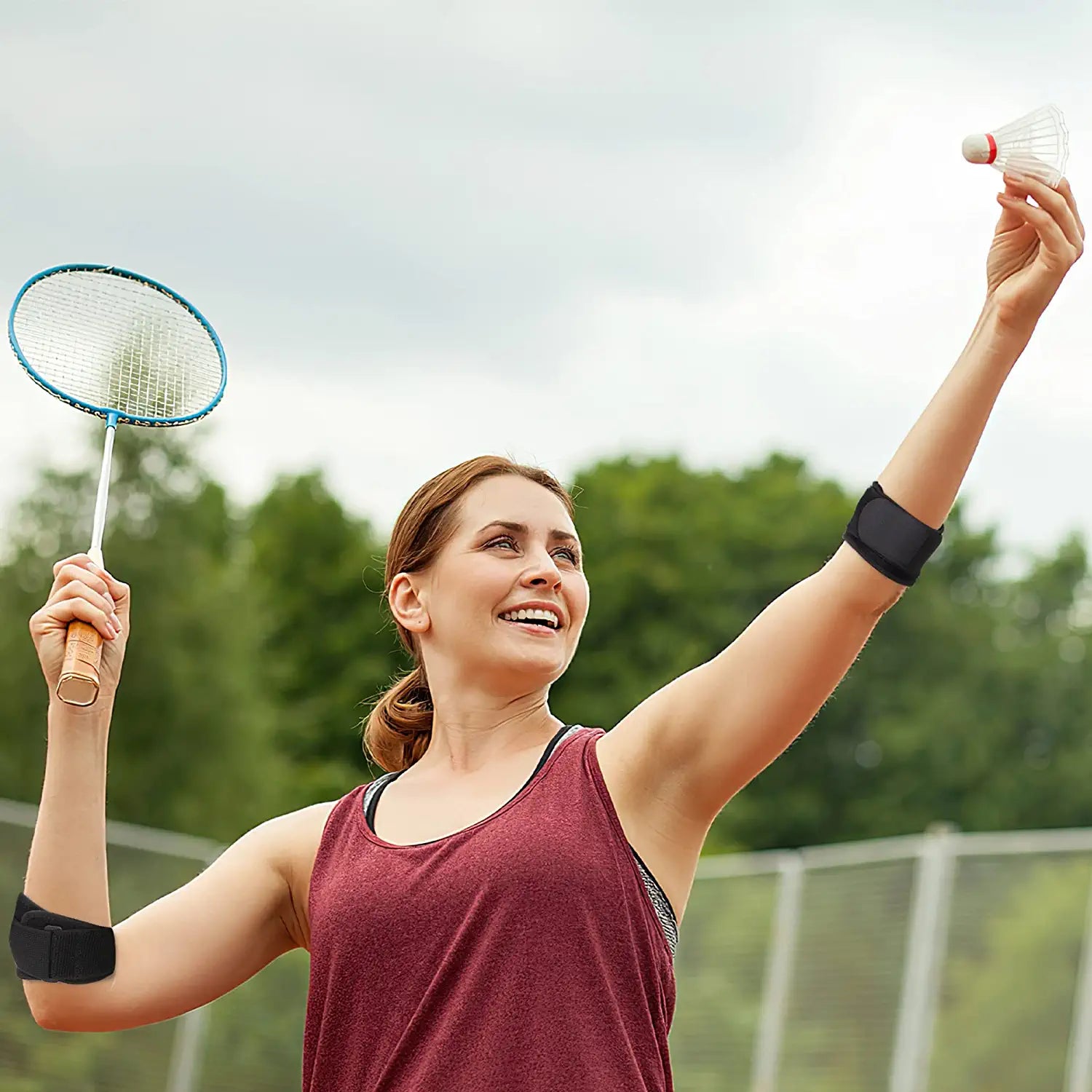 Tennis Elbow Braces for Tendonitis and Tennis Elbow,Golfers Elbow Forearm Brace Straps and Compression Pad for Men and Women,Neoprene Wraps Tennis Elbow Support Band Relief