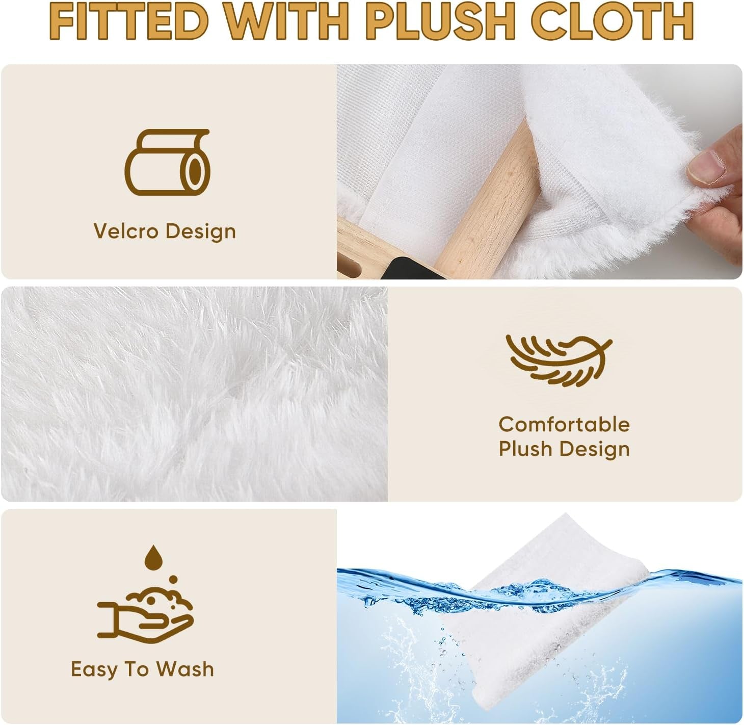 Cat Window Perch, Cat Window Hammock for Indoor Cats, Easy to Adjust & Assemble Large Cat Bed Seat for Windowsill, Bedside,Drawer and Cabinet