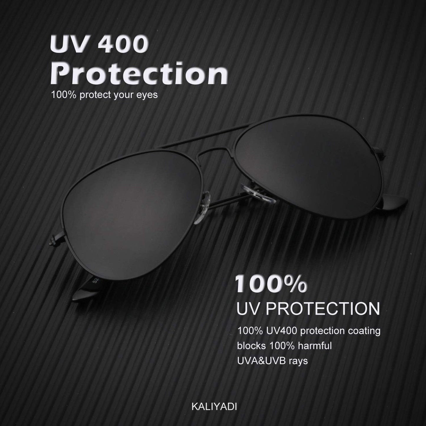 Classic Aviator Sunglasses for Men Women Driving Sun Glasses Polarized Lens UV Blocking